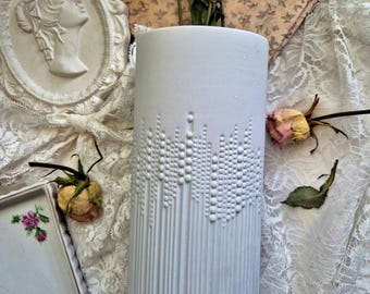 Vintage porcelain Rosenthal white vase