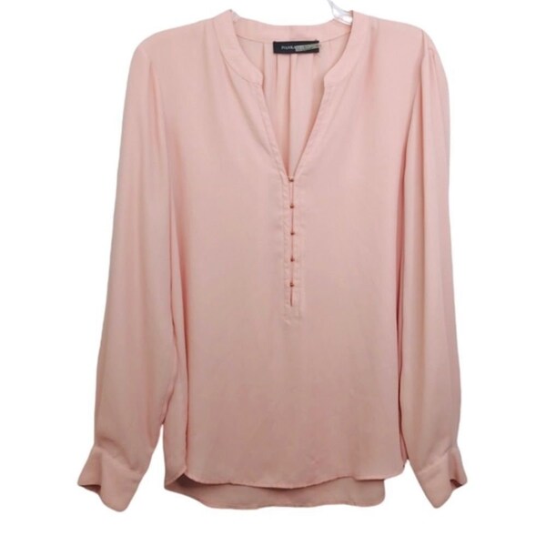 Ivanka Trump Pink Blouse Size Small