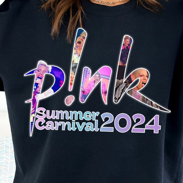 Pink Summer Carnival Png 2024, P!nk Summer Carnival 2024 Tour, Pink Tour 2024 Australië, Pink Tour 2024 Europees, cadeau voor roze fan PNG