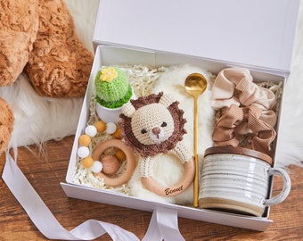 New Mom Gift,  Deluxe New Mom And Baby Gift Box,For Friend After Birth, Swadding Clothes Gift Box, Newborn Boys, Newborn  Girls