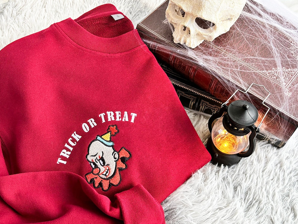 Embroidered Halloween Sweatshirt,Halloween Party Sweatshirt,Halloween Sweatshirt,Halloween Gift Hoodie New Hoodie