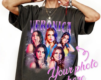 Camiseta de rap retro vintage divertida y pirata personalizada, foto personalizada, camiseta con gráfico vintage de los 90, camiseta con gráfico vintage de los 90, regalo para novio