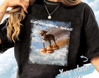 Custom Image T-Shirt, Make Your Own T Shirt, Fully Personalised T-Shirt
