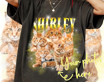 Custom Bootleg Retro Vintage Funny Rap Shirt,Custom Pet Photo - Vintage Graphic 90s Tshirt,Vintage Graphic 90s Tshirt,Mother's Day Gift