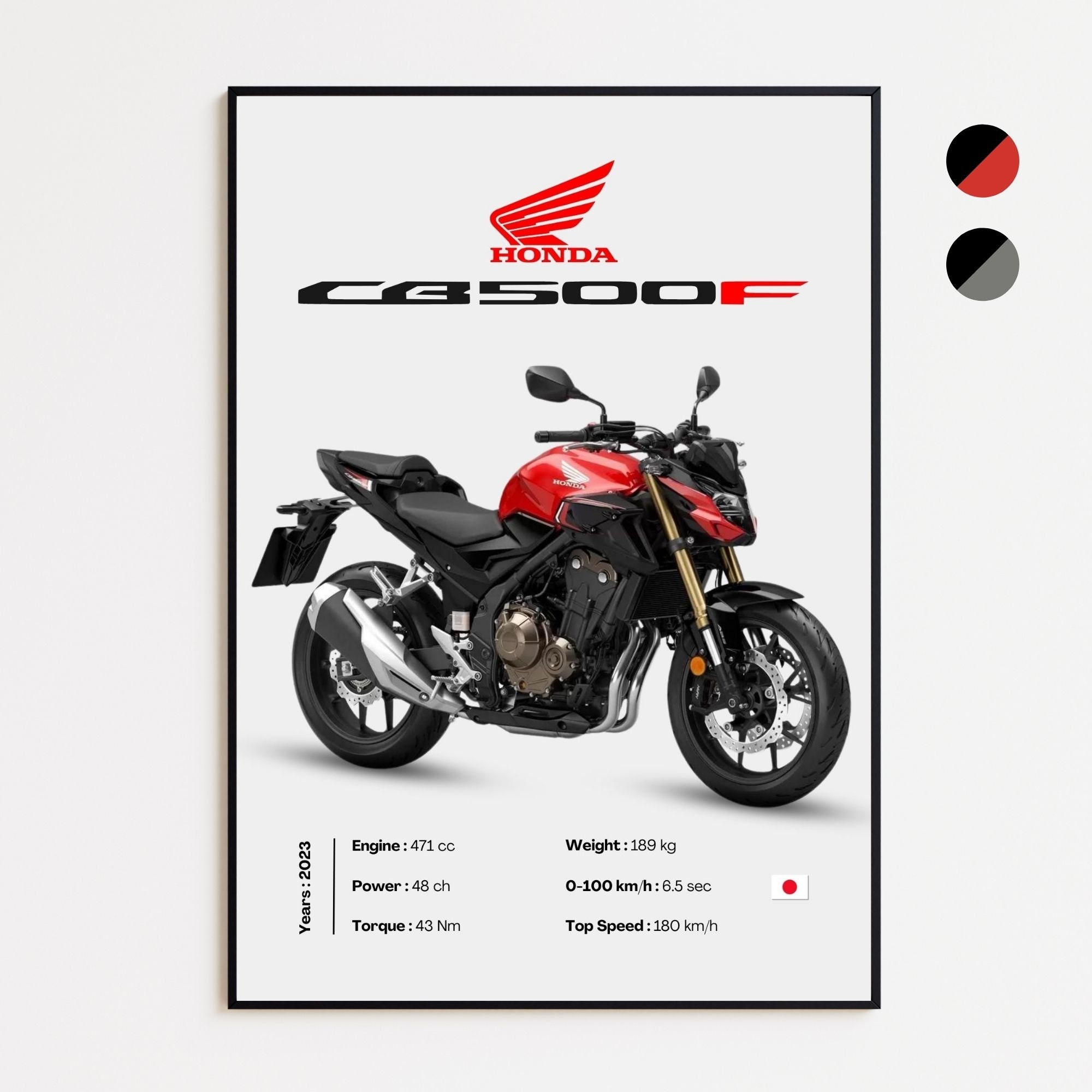 Amazon | タンク保護ステッカー CB500F Cb500f オートバイの