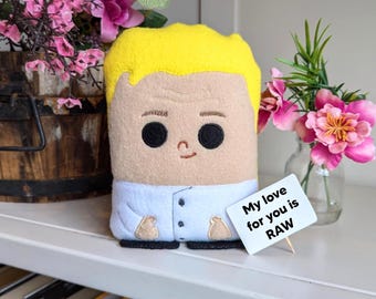 Gordon plushie celebrity chef gift funny kitchen tv show birthday card head chef doll cute rude swearing quote display figure lover merch