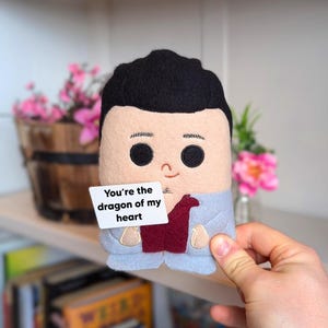Peluche kiryu avec carte d'anniversaire yakooz amusante pour joueur de vidéo cadeau avec message personnalisé figurine jima dragon merch cadeau RPG