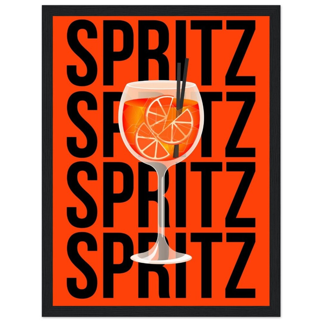 Framed Print spritz - Etsy