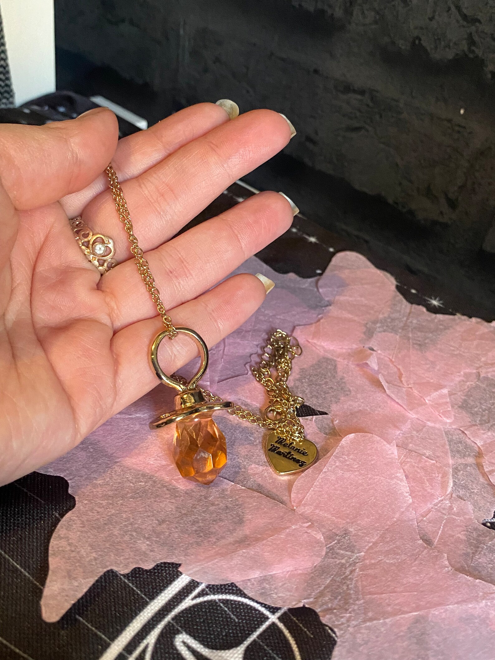 Melanie Martinez Crybaby Pacifier Necklace Etsy