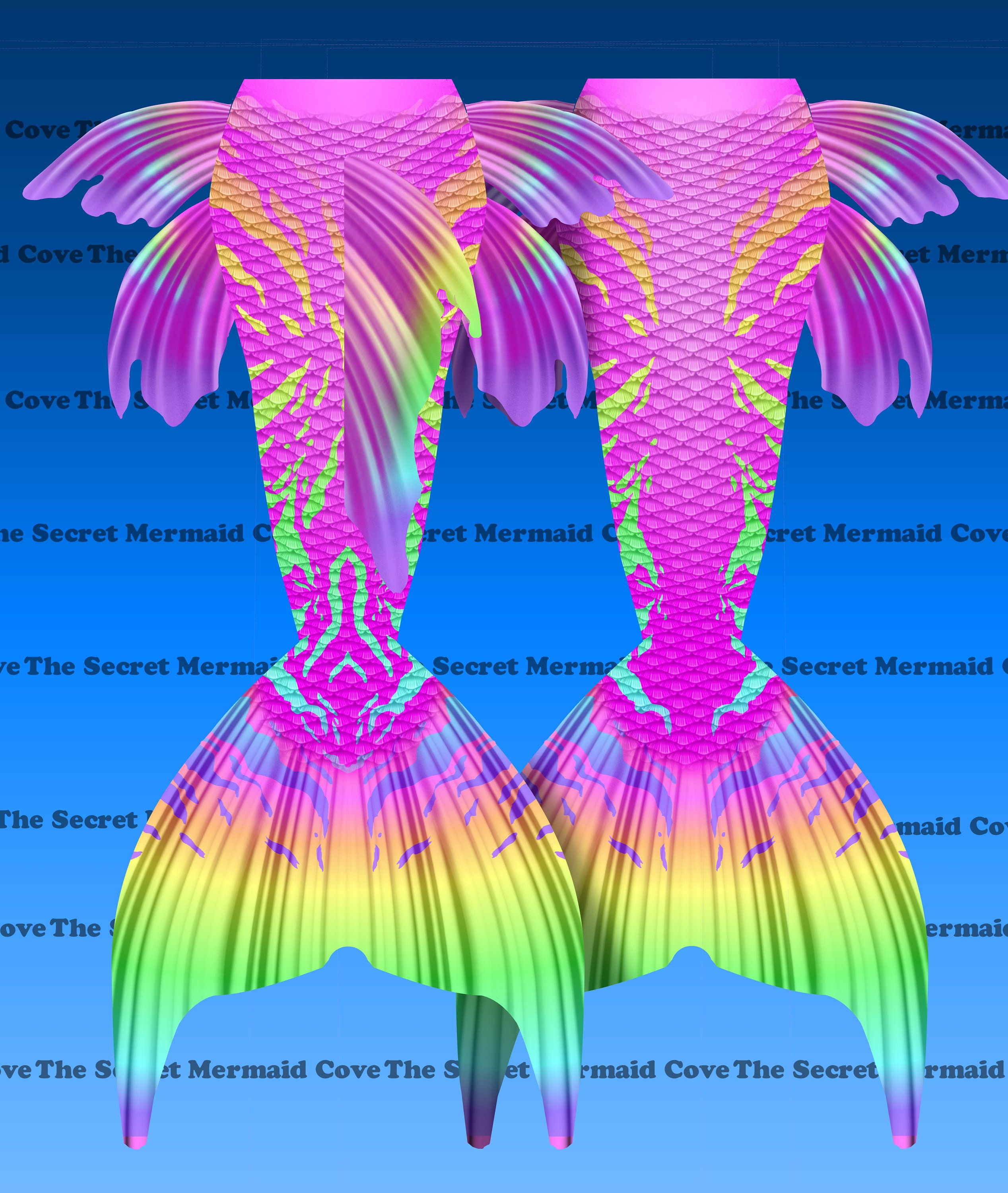 DIY Your Mermaid Tail, Mahina, Rarity, Size M - Etsy