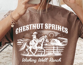 Cowboy Romance Reader Club T-shirt, Bookish Cowgirl Tee, Country Book Lover Shirt, Chestnut Springs Shirt, Bookish Gift For Her,elsie silver