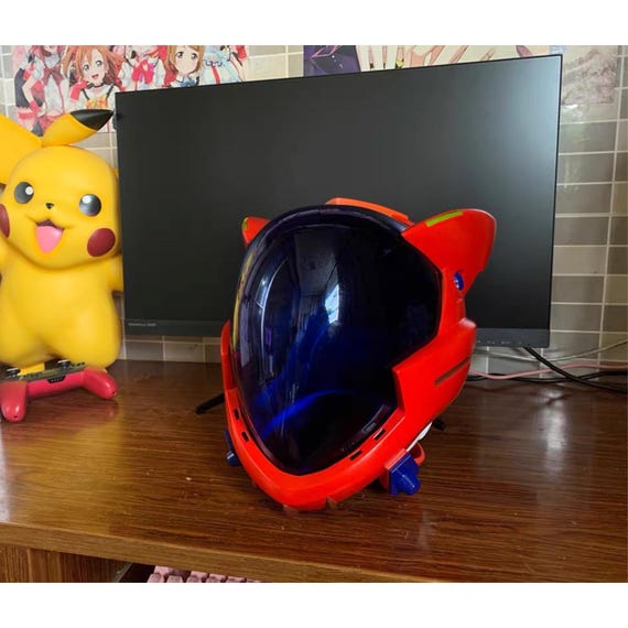 eva 00 motorcycle helmet Evangelion Q Asuka Specialized S-Works Evade Ii Helmet