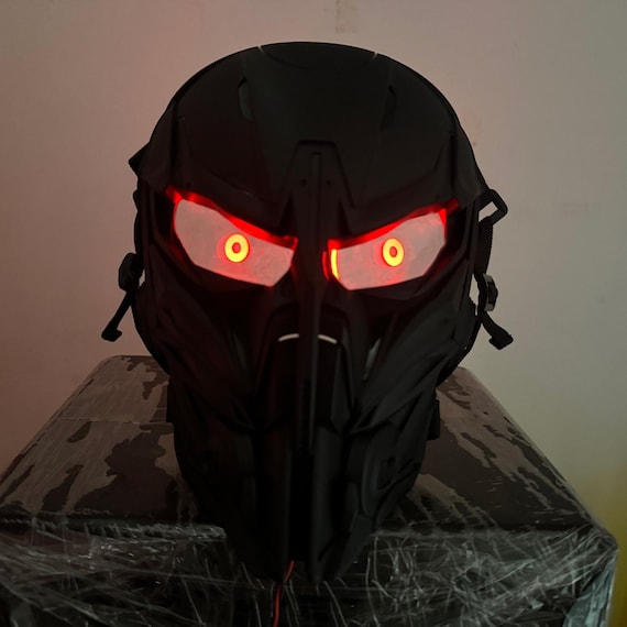 glowing eyes motorcycle helmet Glowrider Reflective Sticker - Evil Durable and long lasting vinyl THE NEW BATMAN ARKHAM KNIGHT
