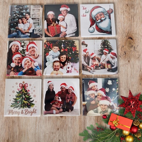 Personalized Photo Magnets 2x2": Holiday, Wedding, Birthday Gift, Keepsakes for Every Occasion