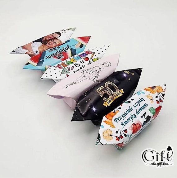 Personalized Candy Favors – Custom Wrapped Sweets for Weddings, Parties, Baby Showers, Events & Business Promotion (CREAM MILK FUDGE)