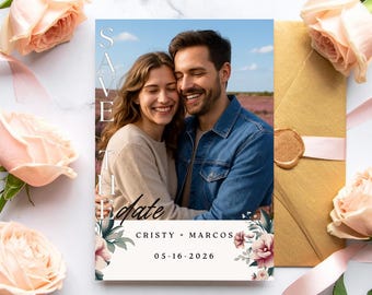 Save the date - template