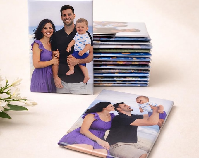 Personalized Photo Magnets 2x3": Holiday • Wedding • Birthday Gift • Keepsakes for Every Occasion
