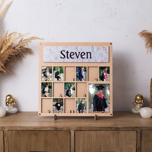 School photo frame k-12, School years picture frame k-12, Prek to graduation picture frame, Grade photo frame, Senior picture frame