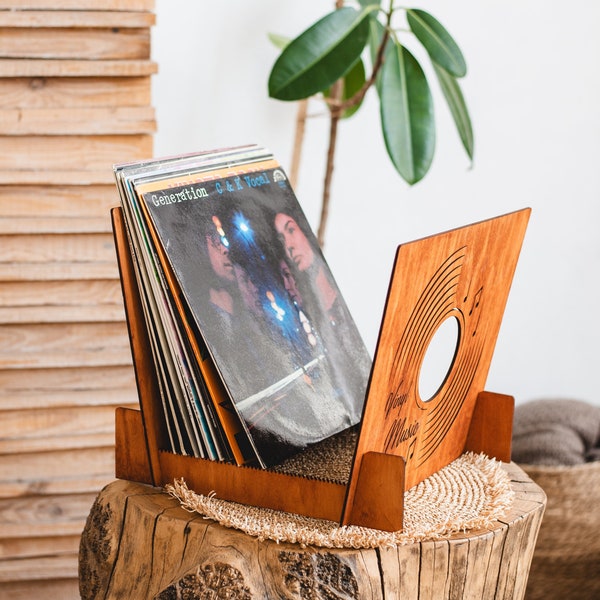 Record Display Table Vinyl Record Display - Etsy