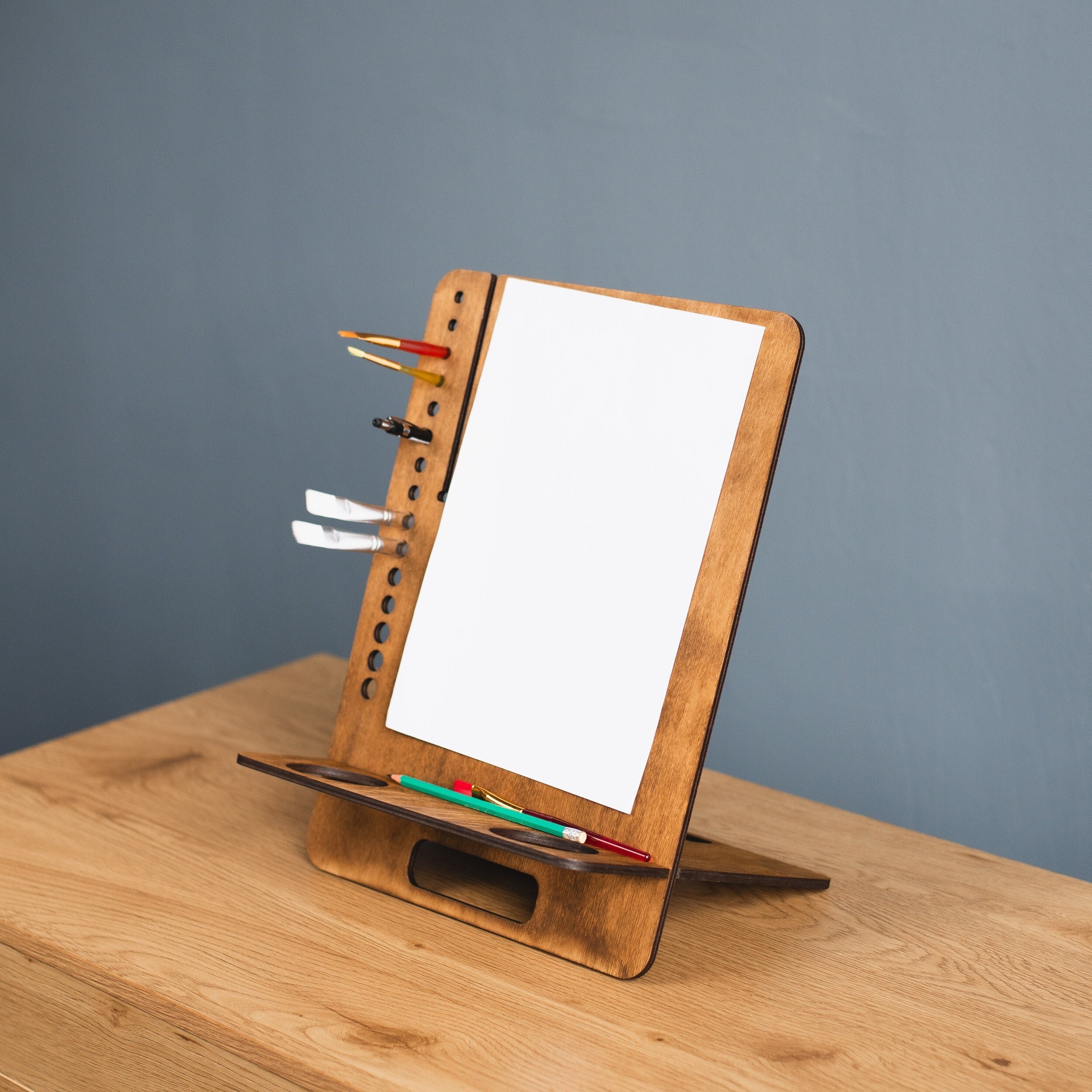 Sketching Board, Desk Easel, Adjustable Drawing Board, Wooden Lap