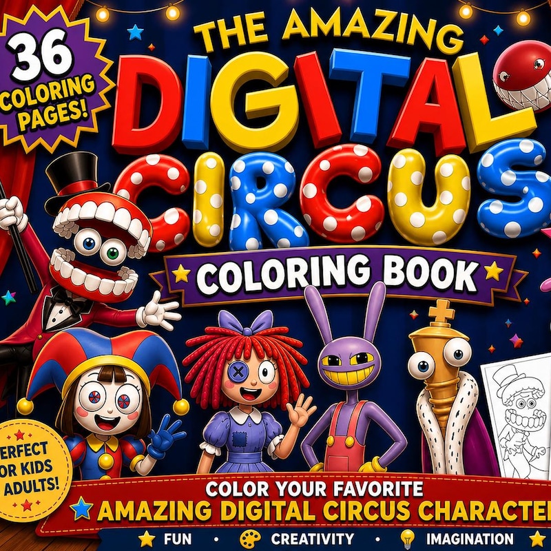 Digital Circus Caine Png - Etsy