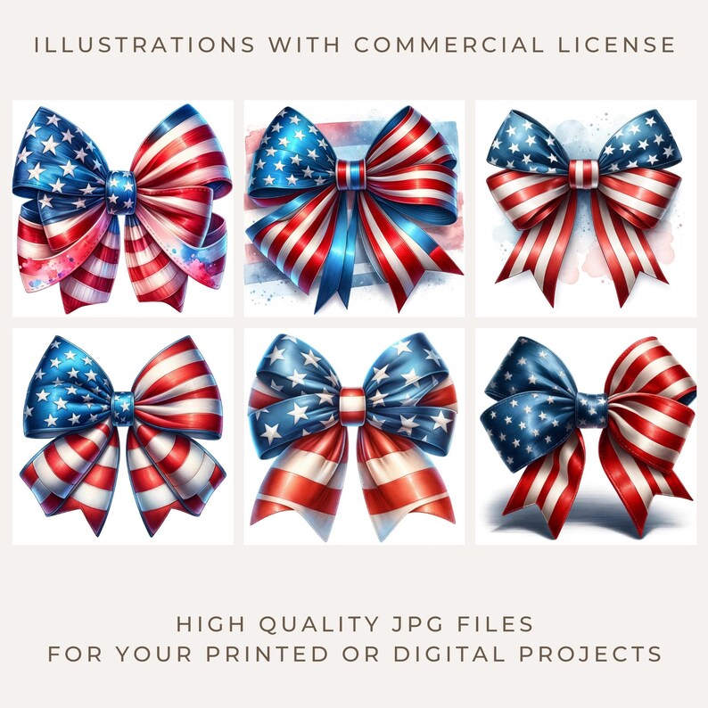 4th of july ribbon clipart