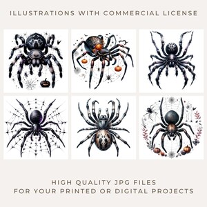 Spooky Spider Web Digital Art Print, Halloween Drawings Junk Journal ...