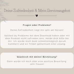 Informationen zum Kundenservice des Etsy-Shops SchenkGlueck