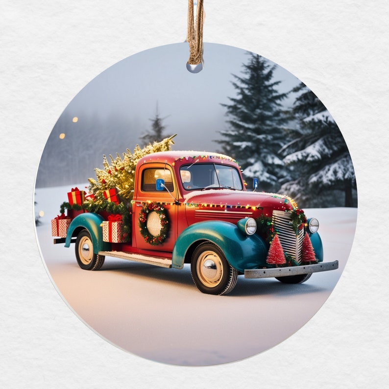 Biker christmas jacket orniment