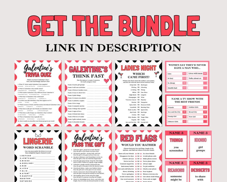 Galentine's Talk Dice Game, Fun Printable Galentines Day Game for Girls ...