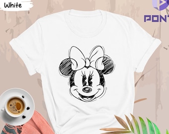 Minnie Mouse Shirt, Disney Shirt, Disney World Traveler, Disney Vacation, Disney Trip Shirt, Disney Girl, Disney Cute Shirt, Retro Minnie