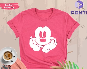 Happy Mickey Mouse Shirt, Mickey Disney Shirt, Mickey Mouse Disney Matching Shirt, Disneyland Mickey Shirt, Minnie and Mickey Shirts Gifts