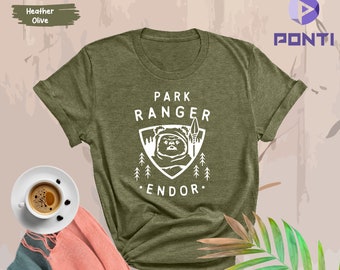 Park Ranger Endor Shirt, Park Ranger Shirt, Endor Shirt, Star Wars Shirt, Ewok Shirt, Gifts for Him, Gifts for Her, Funny Shirt Sweatshirt