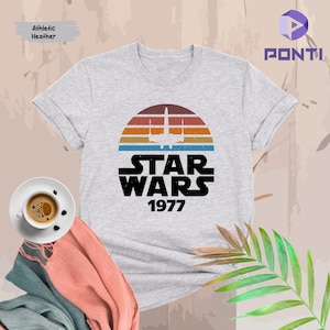 Star Wars 1977 Shirt, Star Wars Shirt, Star Wars Sweat, Disney Star Wars Shirt, Disneyland Shirt, Star Wars Gift, Retro Starwars T-shirt