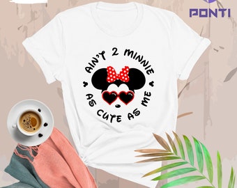 Minnie Disney Shirt, Women Minnie Shirts, Cute Girl Disney Shirts, Minnie Mouse Shirt, Disney Family Shirt, Disney Trip Shirt, Gift For Her