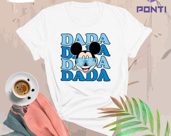 Dada Sunglasses Mickey, Disney Dad T-shirt, Disney Vacation Shirt, Disney Shirt for Men, Disney Family Shirt, Disney Dad Sweatshirt, Daddy
