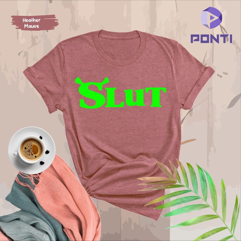 Shrek Tshirt, Shrek Slut Shirt, Shrek Slut 2026 Shirt, Slut Shirt For Women disney shirt, shrek for birthday, shrek shirts, shrek slut tee afbeelding 3