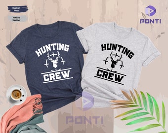 Hunting Crew Shirt, Hunting Shirt, Hunt Season, Hunting Shirts for Men and Women, Deer Hunter Shirt, Deer Hunter Gift, Hunting Gifts