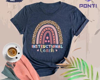 Instructional Coach T-Shirt, Gift For Instructional Coach Shirt, Instructional Assistant, Educational Coach Tee, Back To School Shirt