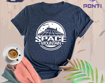Disney Space Mountain Shirt, Disney Space Themed T-Shirt, Tomorrowland Tee, Disney Family Vacation Shirt, Disneyworld Tee, Disneyland Outfit