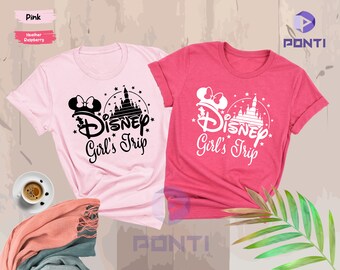 Disney Girls Trip Shirt, Disney Trip Shirt, Disney Shirt, Disney Trip Sweatshirt, Disneyland Shirt, Mickey And Minnie, Disney Vacation Gifts