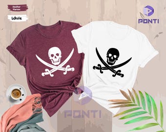 Pirate Shirt, Skull Shirt, Family Matching Cruise Squad T-Shirt, Pirate T-shirt, Mermaid Shirt, Parade Shirt, Cruise Shirt, Boating Shirt