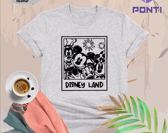 Vintage Disneyland T-Shirt, Disneyland Family Shirts, Disney Trip Shirt, Disneyland Est 1955 Shirt, Disney Vacation Shirts, Retro Disney Tee