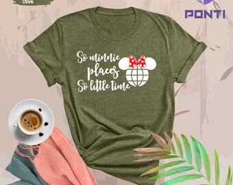 Minnie Mouse Shirt, Disney Shirt, Disney World Traveler, Disney Vacation, Disney Trip Shirt, Disney Girl, Disney Cute Shirt, Minnie Mouse
