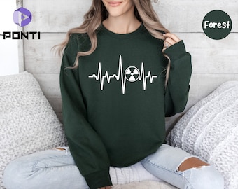 Rad Tech Sweatshirt, Radiology Gift, X-ray Tech Sweatshirt, Radiology Tech, Radiology Heartbeat Sweatshirt, Radiology Women, Radiology Life