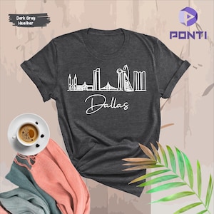 Dallas Texas Tshirt Gift - Skyline Photo Picture Dallas Texas Tshirt Gift - Skyline Photo Picture