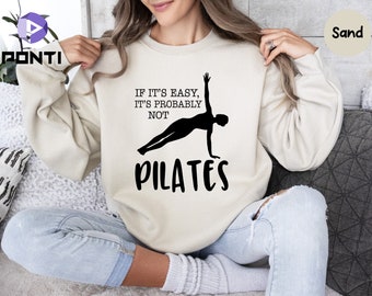 Pilates Sweatshirt, Pilates Lover Sweatshirt, Pilates Shirt, Pilates Gifts, Pilates Apparel, Pilates Sweater, Pilates Womens Gifts