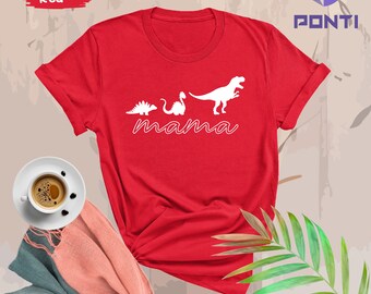 Dinosaur Mama Shirt, Mom And Baby Dinosaurs Shirt, Dino Lover Tee, Funny Mama Shirt, Mama Shirt, New Baby Shirt, Mothers Day Shirt, Dino Mom