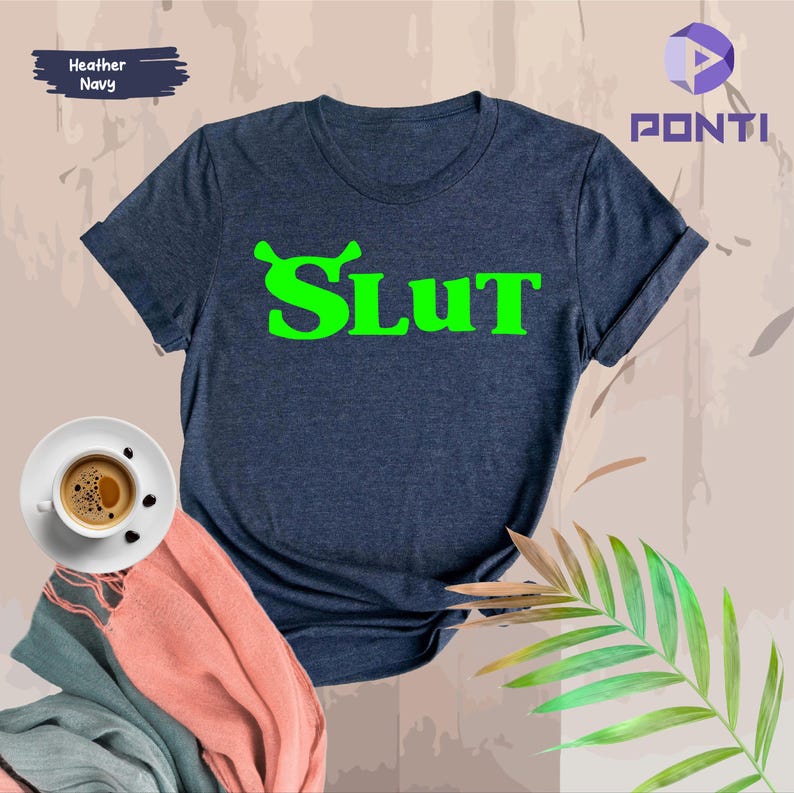 Shrek Tshirt, Shrek Slut Shirt, Shrek Slut 2026 Shirt, Slut Shirt For Women disney shirt, shrek for birthday, shrek shirts, shrek slut tee afbeelding 1