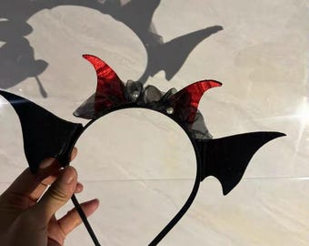 Beaupretty Hirschgeweih Stirnband – Gothic Cosplay Kopfschmuck, Schwarz, Für Halloween & Partys